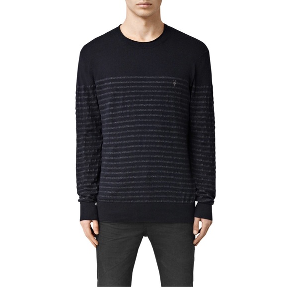 All Saints Other - All Saints Men Wherry Crew Neck Sweater